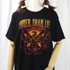 used M相当 LOUDER THAN LIFE 2019 半袖 Tシャツ 黒