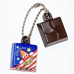 チロルチョコ　ミニチュアチャームコレクション チロルチョコ アーモンド