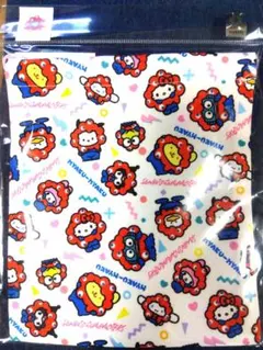 ♥ミャクミャク　サンリオキャラクターズ　なりきり　コラボ　巾着　総柄♥
