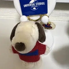 USJ スヌーピー ぬいぐるみキーホルダー