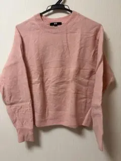 UNIQLO ピンク ニットセーター Lサイズ