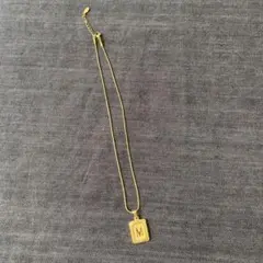 blackdia ocean ステンレスイニシャルネックレス M