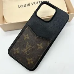 【希少】ルイヴィトン iPhoneケース モノグラム 黒 Maxシリーズ対応