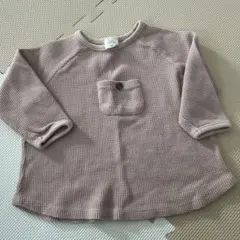 BEBE HOLIC ピンク ワッフルT長袖 トップス