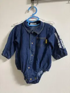 デニムロンパース