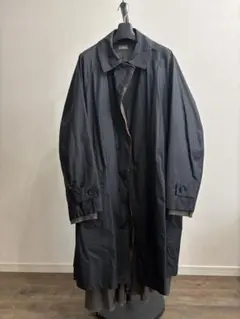 kolor BEACON ステンカラーコート 黒 ロング丈