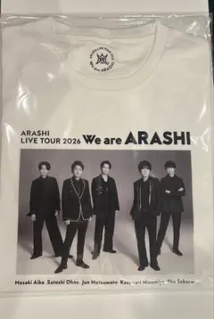 嵐　ARASHI LIVE TOUR 2026 グッズ Tシャツ