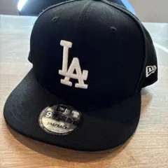 New Era LA Dodgers 9FIFTY ブラックキャップ