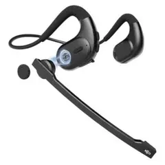bluetooth ヘッドセット 無線 マイク付き ミュート機能搭載 空気伝導