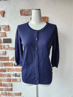 UNIQLO七分袖クルーネックカーディガン②