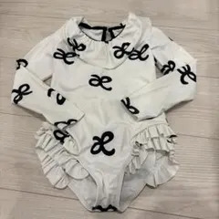 ベビー水着 女の子 フリル付き