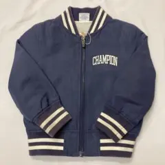 Champion チャンピオン キッズ スタジャン ネイビー 100のサムネイル