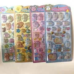 正規品♡うるちゅるポップシール　おぱんちゅうさぎ　んぽちゃむ　きみまろ　コンプ