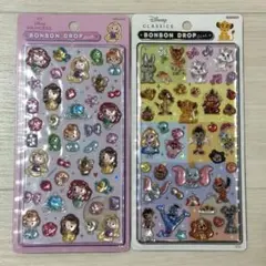 【正規品】ディズニークラシック プリンセス ボンボンドロップシール