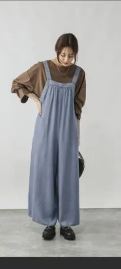 [美品] GLOBAL WORK　デニムサロペット ♥プロフィール見てね。のサムネイル