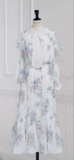 Her lip to Floral ワンピース エスプレッソ Her lip to Floral ワンピース エスプレッソ - メルカリ