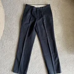 ユニクロ　スラックス　ネイビー