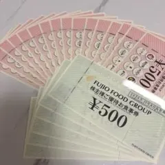 フジオフード 株主優待券 12000円分 24枚 - メルカリ