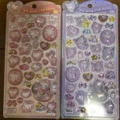 即日発送　サンリオ キティクロミ ボンボンドロップうるちゅるシール正規品 ベビー