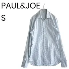 ポールアンドジョー ドットシャツ ストライプシャツ コットンシャツ S 1906