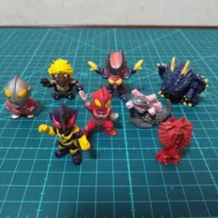 ウルトラマン ウルトラ怪獣 ミニソフビ フィギュア 8体セット 레트로