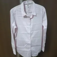 UNIQLO 長袖シャツ ピンク Lサイズ