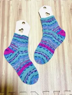 オパール毛糸6本撚り靴下