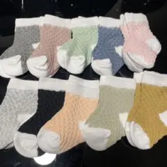 ベビー靴下 10足セット 多色展開