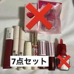 リップまとめ売り　キャンメイク・セザンヌ・メイベリン・キャンディドール・ペリペラ