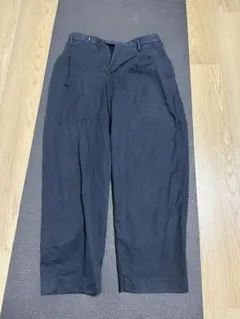 UNIQLO U コットンブレンドタックワイドパンツ