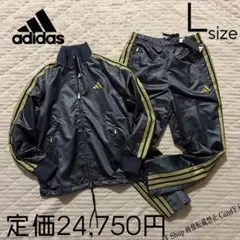 adidas アディダス 上下セット ジャケット パンツ セットアップ L