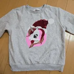 H&M ユニコーン サンタ トレーナー 134/140