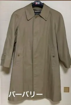 BURBERRY ステンカラーコート ウールライナー付ノバチェック Ｓサイズ