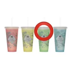 スタバ　カラーチェンジングリユーザブルコールドカップ