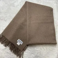 未使用に近い✨ジョンストンズオブエルガン カシミヤ100% ストール ベージュ