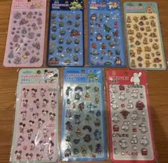 な*】様 ディズニー　ぷくぷくシール 7枚セット