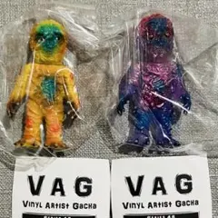 VAG シリーズ48 CREEPY BOY 2種　セット　ガチャ　ソフビ