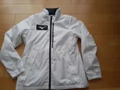 Mizuno ウォームアップジャケット S ホワイト