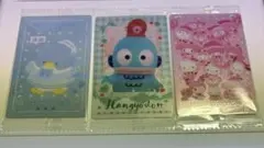 サンリオキャラクターズ カード 3枚セット タキシードサム ハンギョドン 他