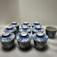 伊万里 染付 蓋付き茶碗 6客 飯碗 梅 レトロ アンティーク 夏 - メルカリ