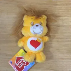 ケアベア　カズンズマスコット ライオン キーホルダー