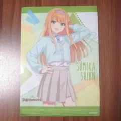 学園アイドルマスター ローソン限定　コラボクリアファイル　紫雲清夏　葛城リーリア