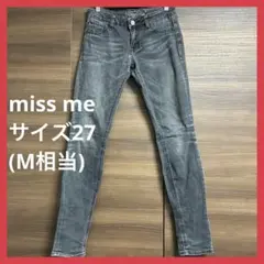 【美品】　miss me レディース　デニムパンツ 27