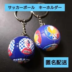 サッカーボール　キーホルダー　２個セット