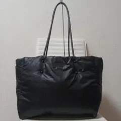 極美品・希少✨ケイト・スペード軽量中綿トートバッグ ブラック 3550 
