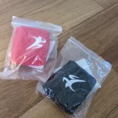 リストバンド　赤＆黒