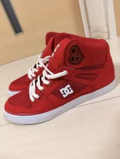 DC SHOES ハイカットスニーカー レッド 26,5のサムネイル
