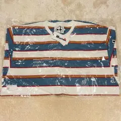 Naptime ナップタイム　ストライプ BIGTシャツ Fサイズ　新品