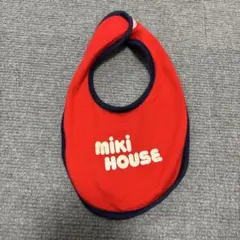 MIKI HOUSE 赤 スタイ よだれかけ