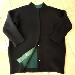 未使用タグ付★ELENDEEK エレンディーク ラクーンミックスカーディガン 黒 知ってる温もり」と「はじめましての洗練」。「ELENDEEK（エレン